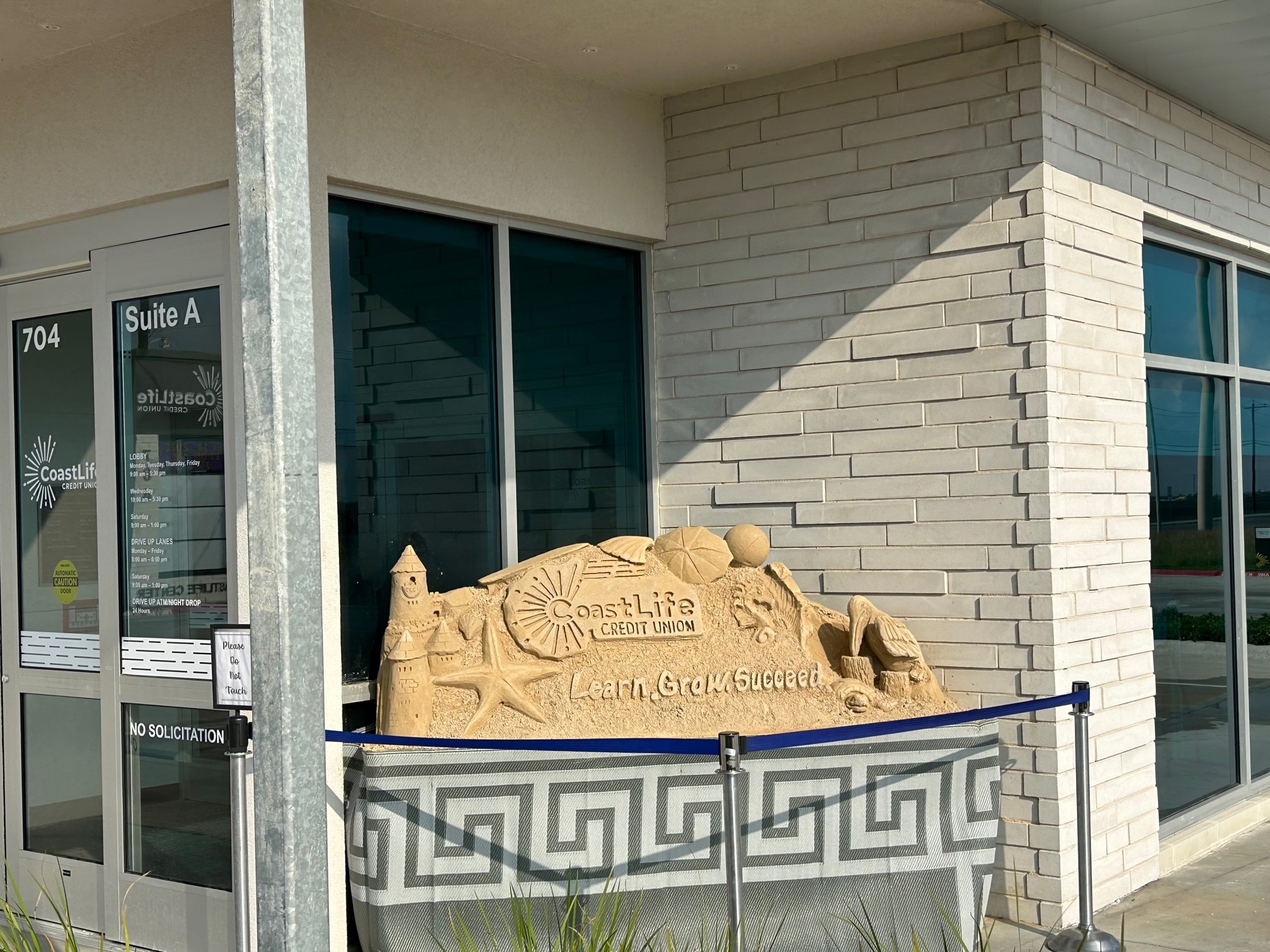 CoastLife Credit Union Landing Portland Sand Sculpture
